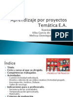 Aprendizaje Por Proyectos