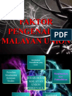 Faktor Pen Gen Alan Malayan Union