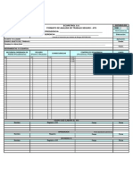 Anexo 21. Formato de Análisis de Trabajo Seguro - Ats