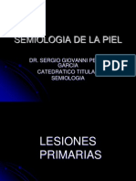 Lesiones primarias y secundarias de la piel