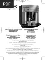 Download Delonghi MAgnifica EAM3200 by Claudiu Pavel SN222727665 doc pdf