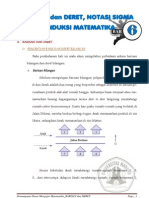 Materi Baris Dan Deret Kelas XII - Sem.2