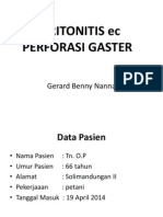 Case Report Benny Peritonitis