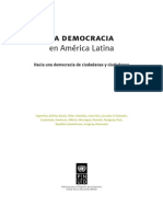 Informe La Democracia en América Latina (Texto Completo)