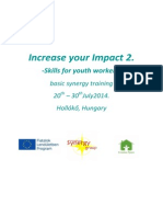 Infoletter - Increase Your Impact 2