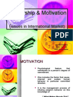 Leadership & Motivation (