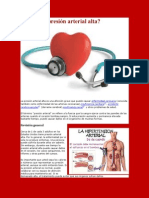 Qué Es La Presión Arterial Alta PDF