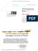 Assessoria E Feitura de Tcc's - Trabalhos Prontos (Direito) - Curitiba Tim 43-9625-4040 Kaytovor (Arroba) Hotmail (Ponto) Com - No MercadoLivre PDF