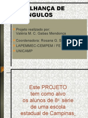 Teorema+ +1000+questões, PDF, Triângulo