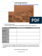 Soil Degradation: Sources: p57-61 Course Companion and