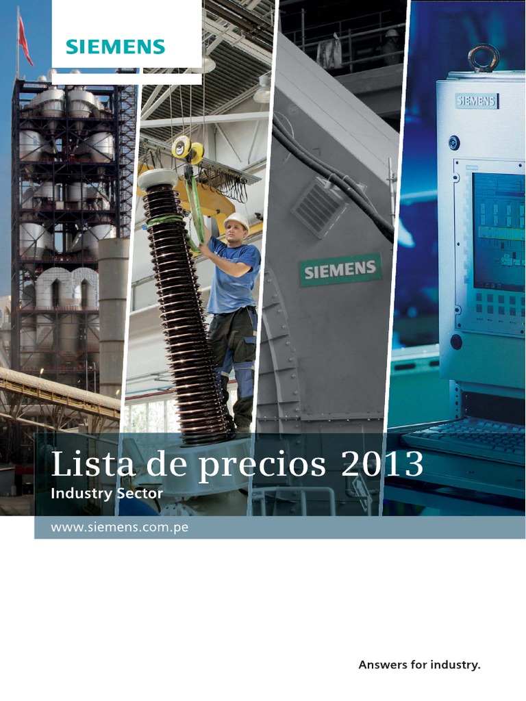 Lista de Precios Siemens PDF Acero Propiedad