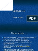 Time Study