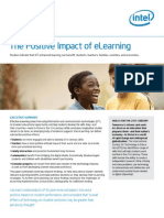 The Positive Impact of Elearning