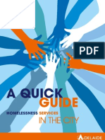 Homelessness Services - Brochure
