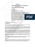 54) DS 003-2000-PROMUDEH Reglamento de La Ley 27050