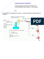 Destilación Batch (Uso de CC-BATCH) - Chemcad