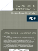 Dasar Sistem Telekomunikasi IV