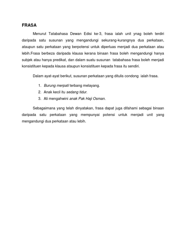 FRASA | PDF