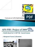 Project of AFS-FSR