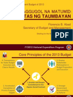 Empowerment Budget of 2013