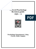 A2 Psychology Revision Guide