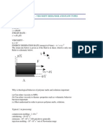 Basic Quantities: Polymer Rheology - Viscosity Behavior and Flow Types