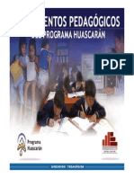 Lineamiento Pedagogico Del Proyecto Huascaran PDF