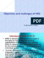 Objectives and Challenges of HRD: Lokendra Lodha