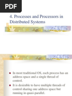 Processes and Processors in Distributed Systems