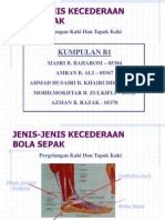 Jenis-Jenis Kecederaan Bolasepak