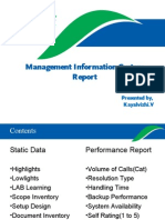 Management Information System: Presented By, Kayalvizhi.V