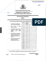 Matematik Tambahan Kertas 1 2 Percubaan Spm 2012 Mrsm Kmyschoolchildren Com