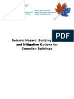 Seismic Hazard, Canadian Codes
