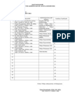 Daftar Hadir