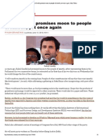 Rahul Gandhi Promises Moon To People of Amethi, Yet Once Again