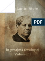 In Preajma Revolutiei Volumul I. Prolog. Smaragda Theodorovna de Constantin Stere