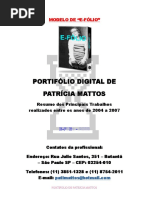 Modelo de Portifólio Digitalizado
