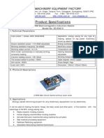 2.5kw Specifications