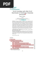 Level Crossing and Other Level Functionals by M. Kratz
