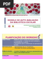 FERNANDA ROCHA MODELO DE AUTO AVALIAÇÃO DA BIBLIOTECA ESCOLAR