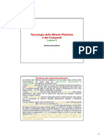 Tecnologie Delle Materie Plastiche e Dei Compositi - Lezione - 3