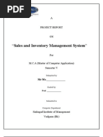 Download project report on sales and inventory management System by mdevilishangel SN22286019 doc pdf