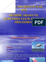 Search and Rescue (Sar) 1979 Denġzde Arama Ve Kurtarma Uluslar Arasi Sözleġmesġ