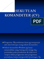 Persekutuan Komanditer (CV)