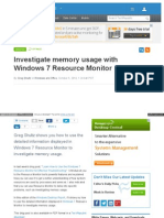 Investigate Memory Usage With Windows 7 Resource Monitor: Search Techrepublic