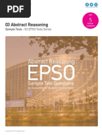 Download Abstract Reasoning Sample Tests - EU EPSO by Training4EU Publishing Team SN222865101 doc pdf