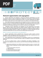 Network Segmentation Segregation