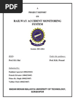 Railway Accident Monitoring System: A Project Report ON