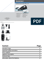 Handheld Vacuum Cleaner SAS 7.2 A1: Kompernass GMBH Burgstrasse 21 D-44867 Bochum ID-Nr.: SAS7.2A1-09/10-V1 IAN: 58810