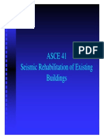 ASCE 41 - Seismic Rehabilitation of Existing Buildings